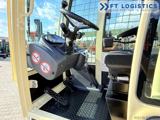Sidelæsser gaffeltruck Hubtex S50D TRIPLEX 6300 FREE-LIFT PLATFORM1600