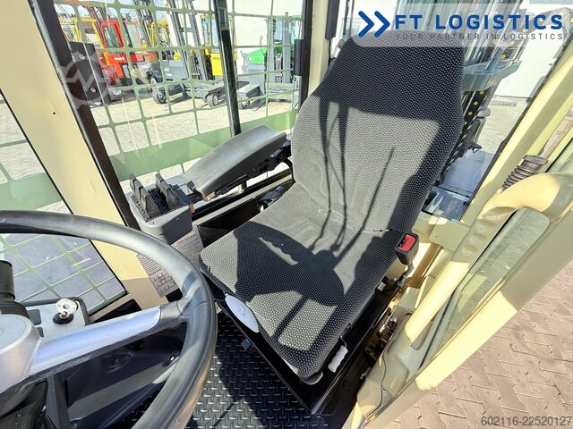 Sidelæsser gaffeltruck Hubtex S50D TRIPLEX 6300 FREE-LIFT PLATFORM1600