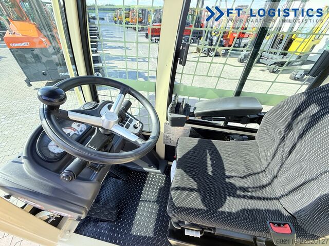 Sidelæsser gaffeltruck Hubtex S50D TRIPLEX 6300 FREE-LIFT PLATFORM1600