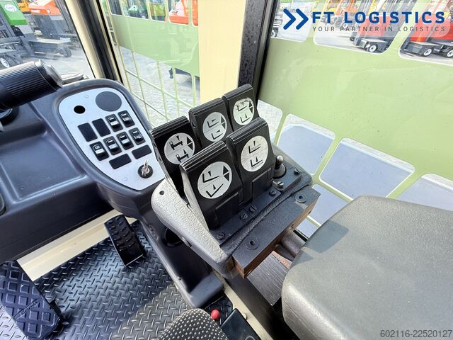 Sidelæsser gaffeltruck Hubtex S50D TRIPLEX 6300 FREE-LIFT PLATFORM1600