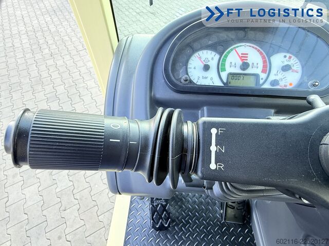 Sidelæsser gaffeltruck Hubtex S50D TRIPLEX 6300 FREE-LIFT PLATFORM1600