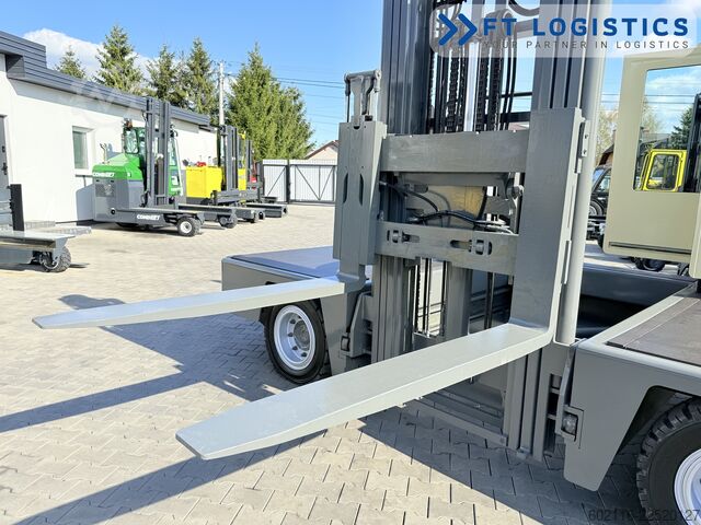 Sidelæsser gaffeltruck Hubtex S50D TRIPLEX 6300 FREE-LIFT PLATFORM1600