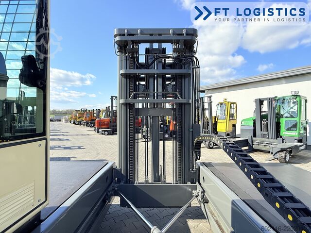 Sidelæsser gaffeltruck Hubtex S50D TRIPLEX 6300 FREE-LIFT PLATFORM1600
