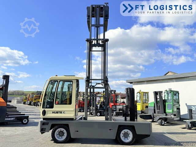 Sidelæsser gaffeltruck Hubtex S50D TRIPLEX 6300 FREE-LIFT PLATFORM1600