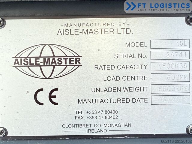 Smalgangsgaffeltruck Combilift AISLE MASTER 15E NEW BATTER TRIPLEX 6500
