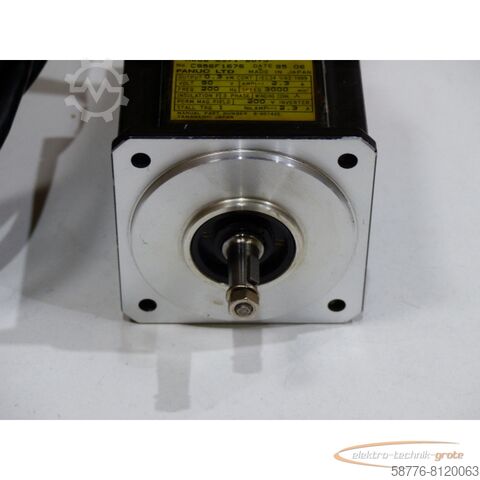 Silnik Fanuc Fanuc A06B-0371-B075 AC Servo Motor