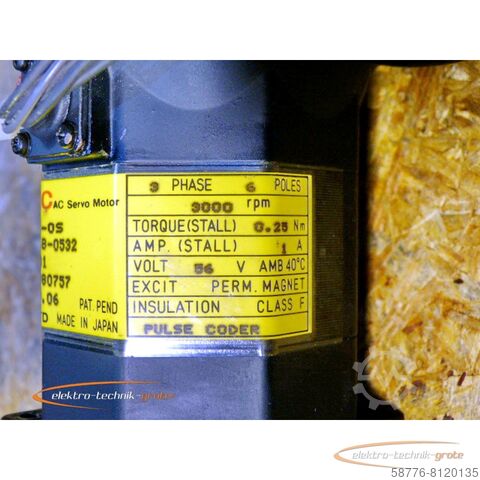 Jednostka sterująca Fanuc A06B-0532-B531 AC Servo Motor