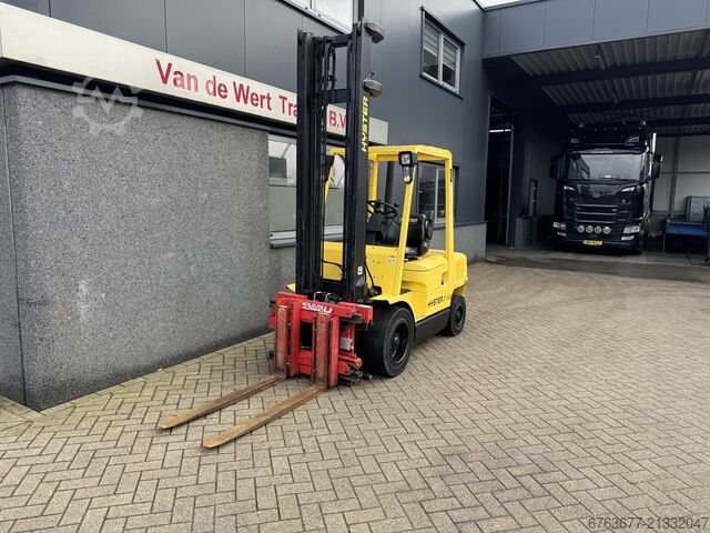 Hyster H3.00XM Duplex 460 Sideshift / Cascade Fork Positioner Perkins Diesel 2004 HYSTER H3.00XM Duplo 460 Sideshift / Cascade Vorkversteller Perkins Diesel 2004
