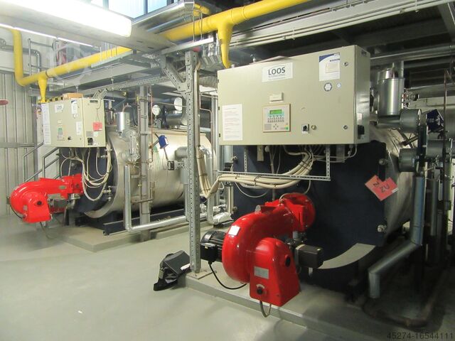 Caldeira a vapor Loos U-HD 1250 kg/h x 13 bar