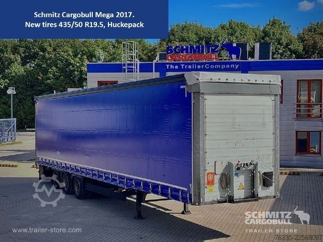 Otevřený návěs s plachtou Schmitz Cargobull Curtainsider Mega