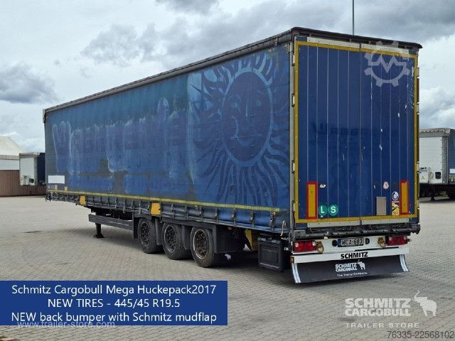 Otevřený návěs s plachtou Schmitz Cargobull Curtainsider Mega