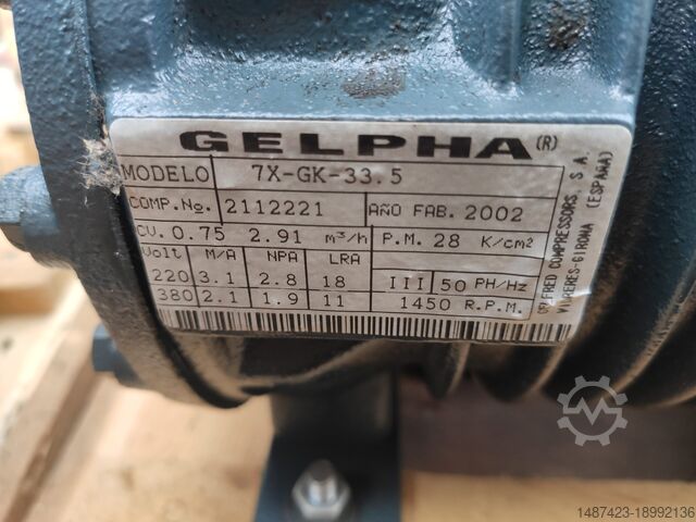 Compresor frigorific Compressors Gelpha 3,4-76,7 kW