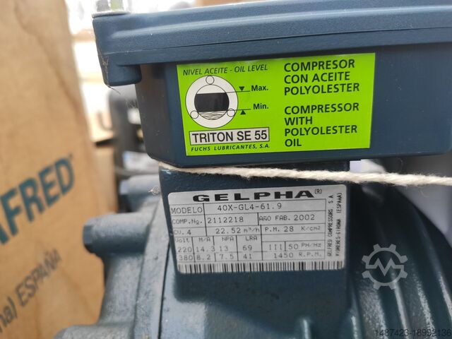 Compresor frigorific Compressors Gelpha 3,4-76,7 kW