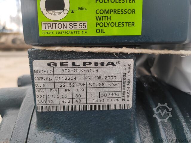 Compresor frigorific Compressors Gelpha 3,4-76,7 kW