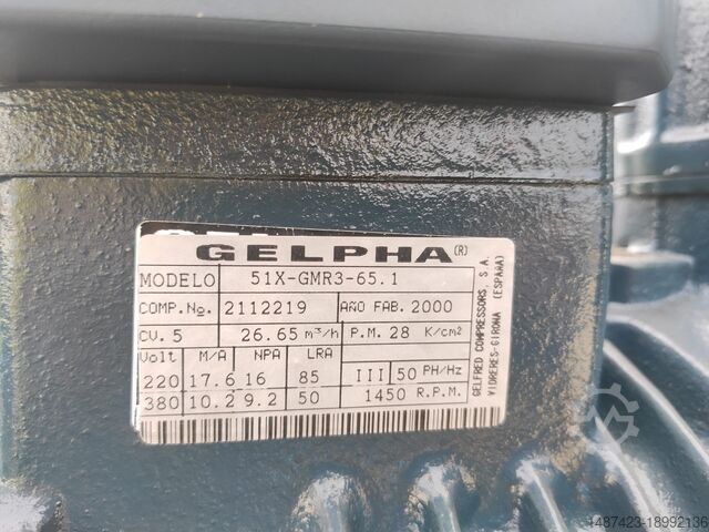 Compresor frigorific Compressors Gelpha 3,4-76,7 kW