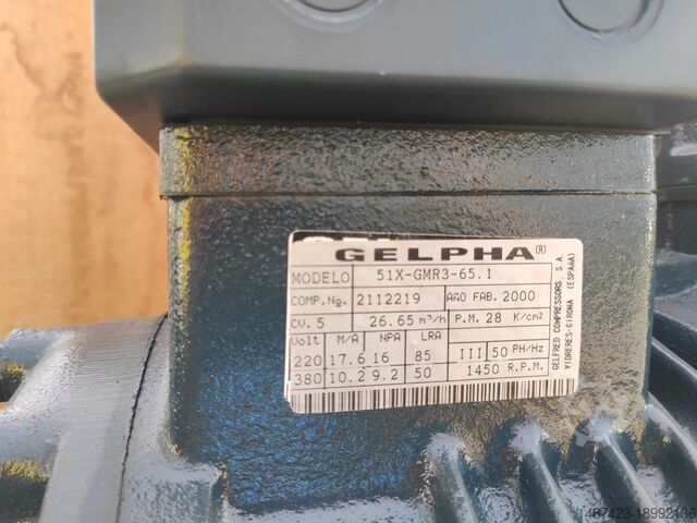 Compresor frigorific Compressors Gelpha 3,4-76,7 kW