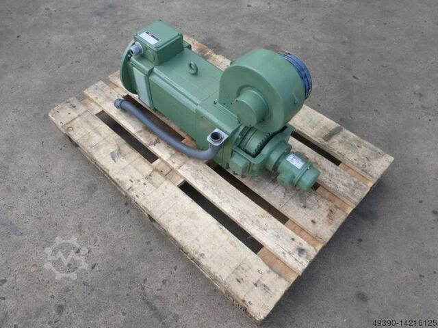 Motor de acionamento, servomotor de corrente contínua; motor de fuso, motor elétrico, com refrigeraç LENZE GFQUBT 112-22