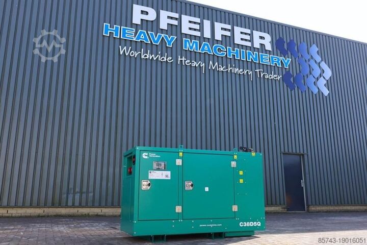 Generator set Cummins C66D5eQS Declaration of Conformity, Diesel Generat