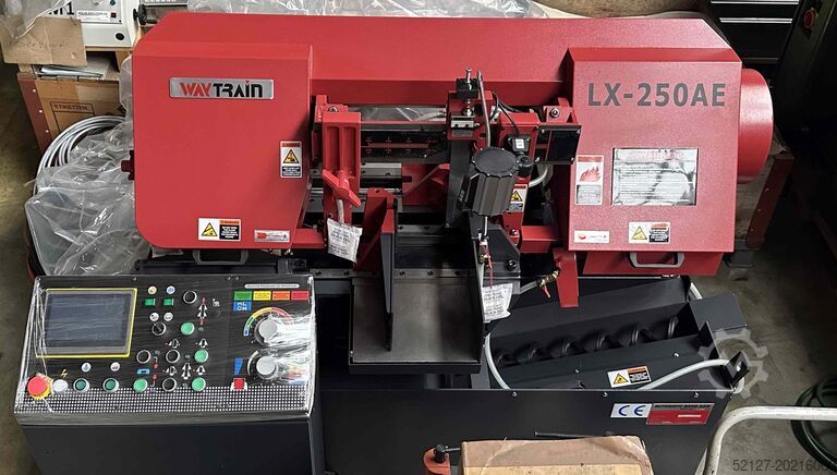Fuldautomatisk båndsav med bøjle Way Train LX-250AE