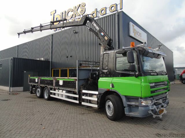 Camión grúa DAF CF 75.310 + HIAB 200 C5 + MANUAL + REMOTE + 6X2...