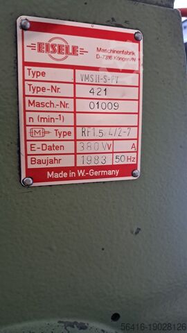 Cold saw with automatic material feed Eisele VMS II-S-PV