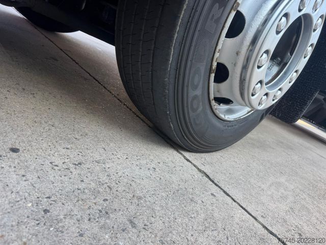 Plattewagen met zeil DAF XF 480**2 X TANK*SUPER SPACE CAP*KOMPLETT