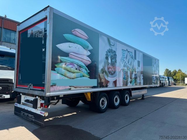 Frigorifik yarı römork KRONE SD * CARRIER VECTOR 1450 * LIFT UND GELENKACHSE
