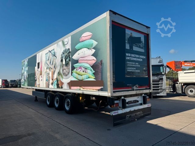Ψυκτικός ημιρυμουλκούμενος KRONE SD * CARRIER VECTOR 1450 * LIFT UND GELENKACHSE