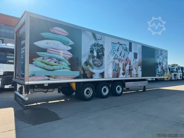 Frigorifik yarı römork KRONE SD * CARRIER VECTOR 1450 * LIFT UND GELENKACHSE