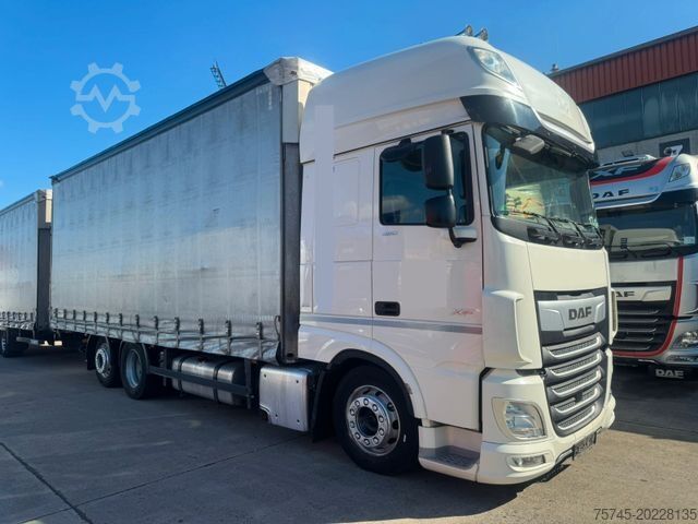 Jumbo vrachtwagen DAF XF 480**2 X TANK*SUPER SPACE CAP*KOMPLETT