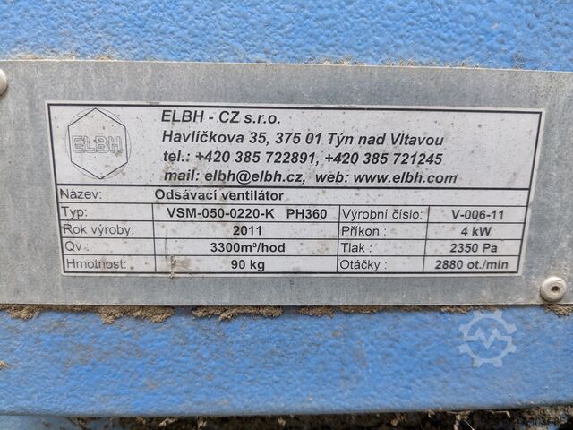 Odsysanie pyłu ELBH - CZ s.r.o. 