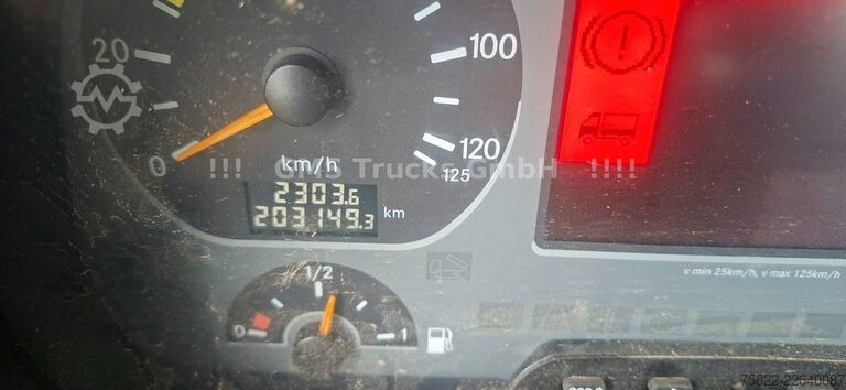 Lastbilchassi MERCEDES-BENZ Actros 1841 / 4X4 ALLRAD / Expedition Wohnmobil