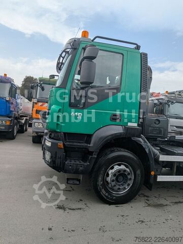 Kroklastbil IVECO Trakker 410 / 6X4 / Full steel / Manual Retarder