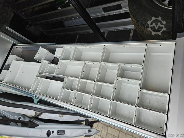Dubă cu acoperiș înalt MERCEDES-BENZ eSprinter 414 BOTT WERKSTATT REGALE FULL HOUSE