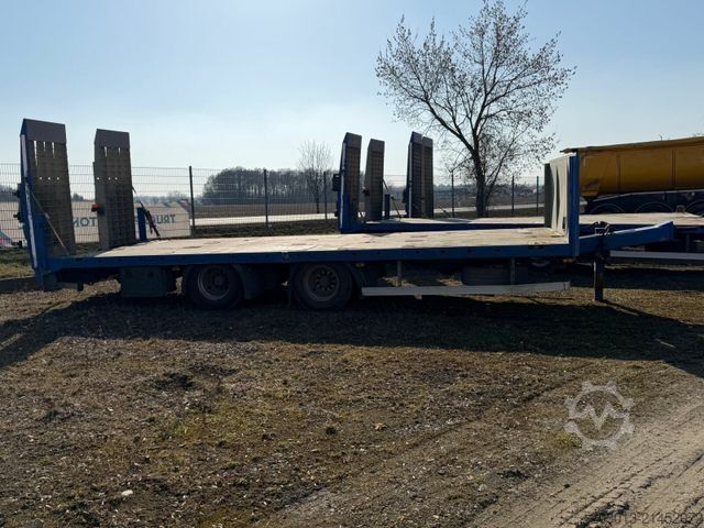 Trailer HUMBAUR Elbo PC 2-Achs Tandem Tieflader