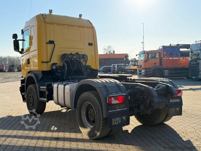 Standard trækkerunit SCANIA G450 4x4 EURO 6 SZM mit Kipphydraulik