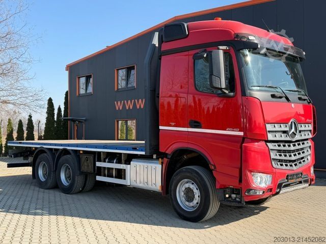 Ladbil med lad MERCEDES-BENZ Arocs 2648 6x4 3 Achs Pritsche Retarder