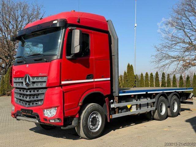 Ladbil med lad MERCEDES-BENZ Arocs 2648 6x4 3 Achs Pritsche Retarder