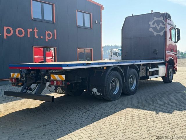 Ladbil med lad MERCEDES-BENZ Arocs 2648 6x4 3 Achs Pritsche Retarder