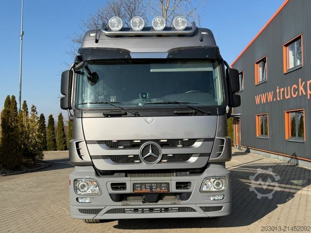 Logging truck MERCEDES-BENZ Actros 2660 6x4 Holztransport mit Kran Penz 10Z8