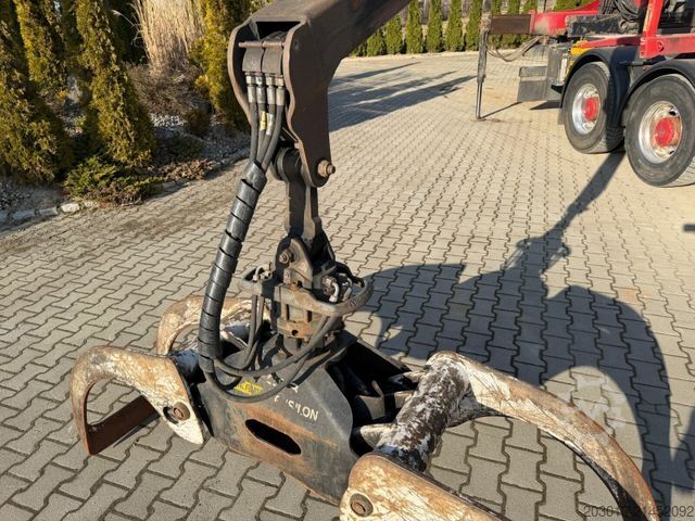 Logging truck MERCEDES-BENZ Actros 2660 6x4 Holztransport mit Kran Penz 10Z8