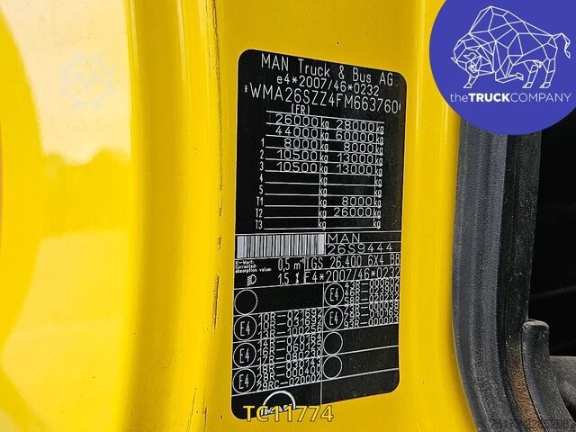 Prelata glisantă MAN TGS 400
