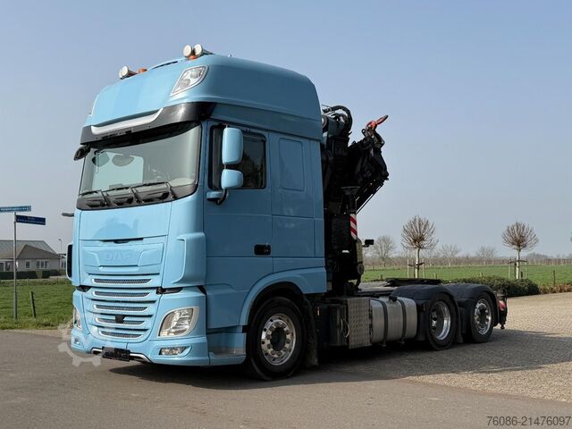 Standard-SZM DAF XF 530 FTN EURO 6!! KRAAN!!FASSI 54TM!! EURO6!!...