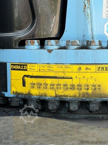 Standard-SZM DAF XF 530 FTN EURO 6!! KRAAN!!FASSI 54TM!! EURO6!!...