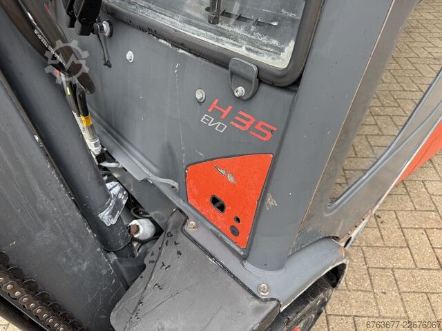 Linde H35D-02 EVO, duplex 335, tredje och fjärde funktion, VW-diesel, 2019, 12 020 timmar LINDE H35D-02 EVO duplo335 / 3e / 4e functie VW Diesel 2019 12.020 uur