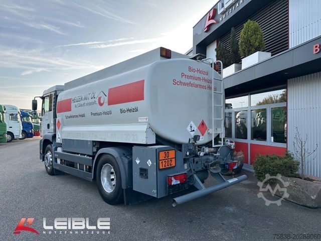 Tartálykocsi MAN TGA 18.390 LL / Lindner&Fischer / Diesel/Heizöl