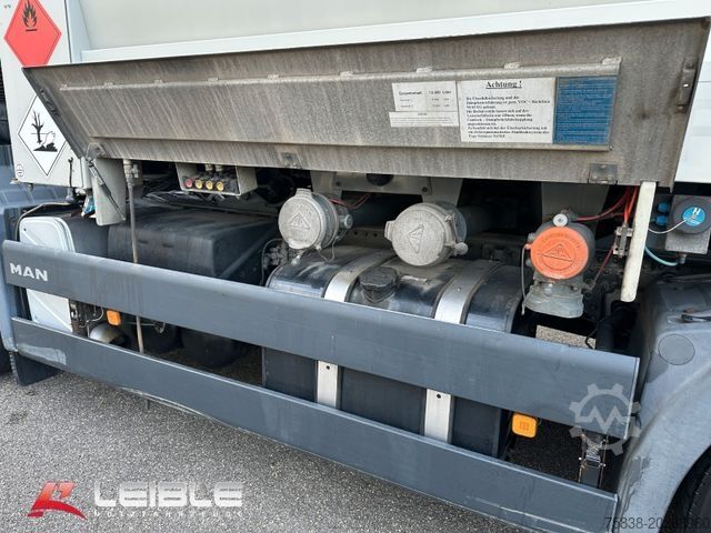 Tartálykocsi MAN TGA 18.390 LL / Lindner&Fischer / Diesel/Heizöl