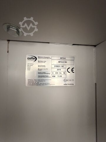 Sistem de finisare a vopsirii Cefla MITO-K 18G
