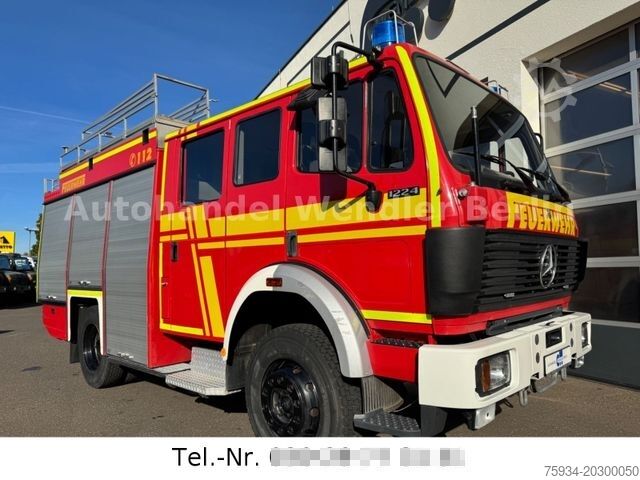 Altro MERCEDES-BENZ 1224 AF SK LF16/12 4x4 ohne Heckpumpe orig 23tkm