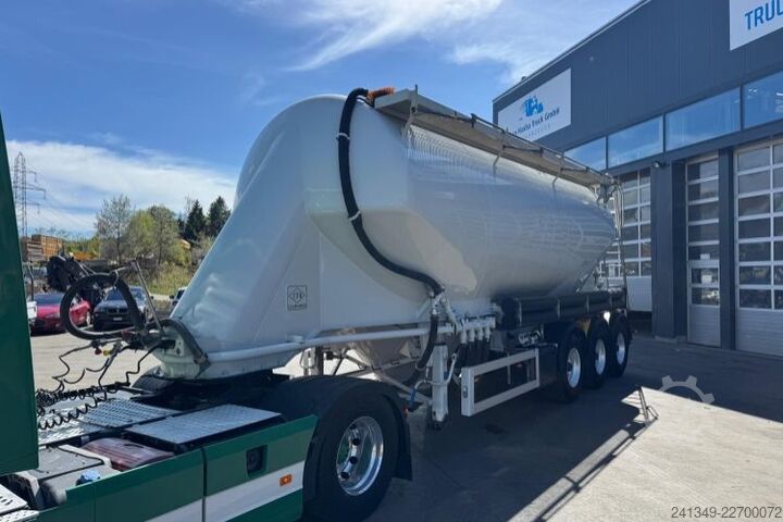 Silo oplegger FELDBINDER Cementsilo 37.3 Feldbinder mit Lenkachse